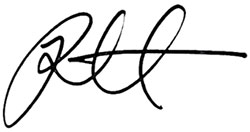 [Rodney Hall]'s Signature